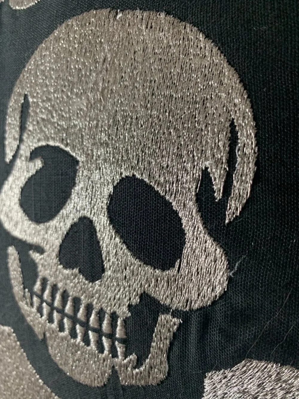 Z Gallery Large Skull Pillow